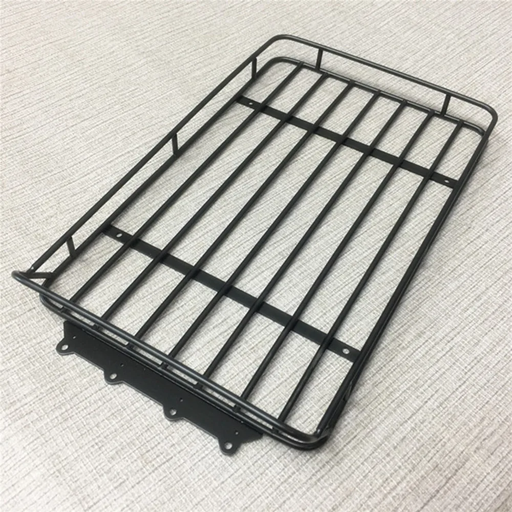 

Metal Roof Rack 230*145*30mm for 1/10 Traxxas Trx4 Ford Bronco Axial SCX10 RC Crawler Car Parts Accessories Roof Rack