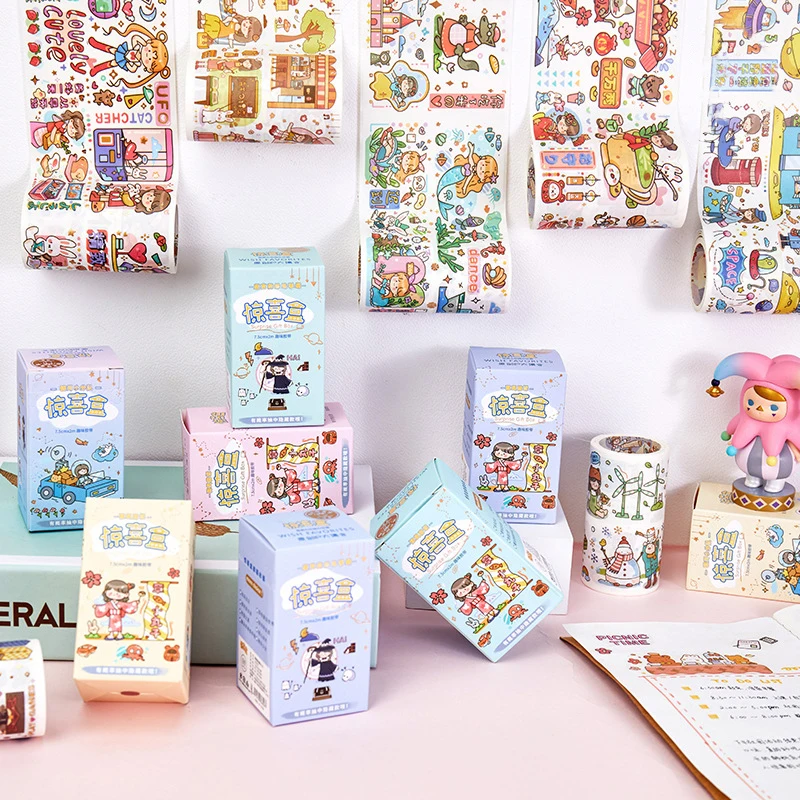 Мультяшная розовая стильная наклейка INS для девочек s ноутбука коробка горячего