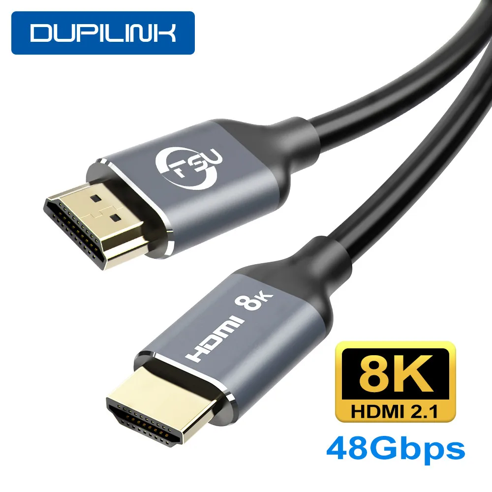 HDMI совместимый кабель 2 1 8K 4K @ 120 Гц 48 Гбит/с HDCP2.2 для PS4 сплиттер ARC переключатель