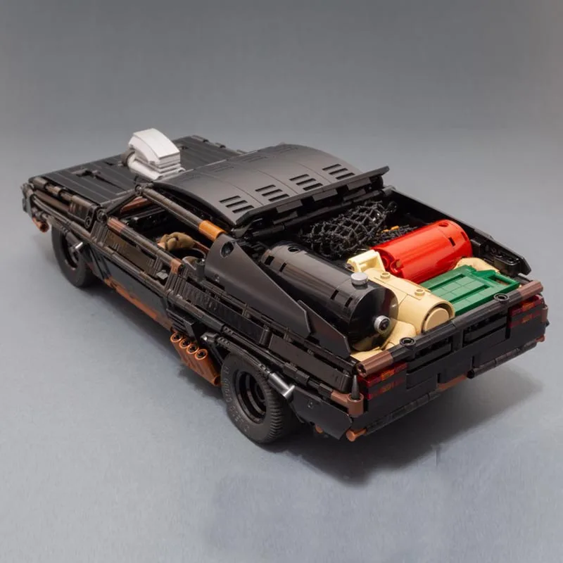 

2020 New Black Interceptor RC Muscle Car Supercar MOC-35846 Technic Model blocks Building Blocks Bricks Toy Kid Gift Lepinings