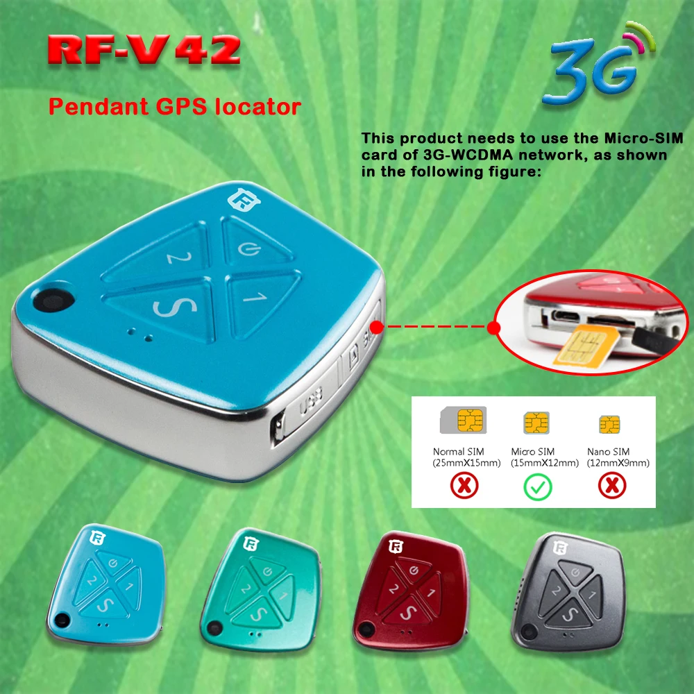 Версия 3G стандартная говорящая детская GPS часы трекер с дополнительным