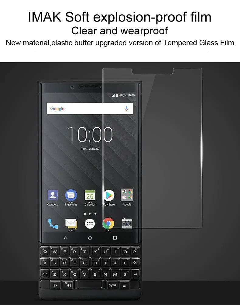 Для Blackberry Key one Keyone Dtek60 Key2 Key 2 Key two Key 2 Le защитная пленка IMAK Прозрачная мягкая прозрачная