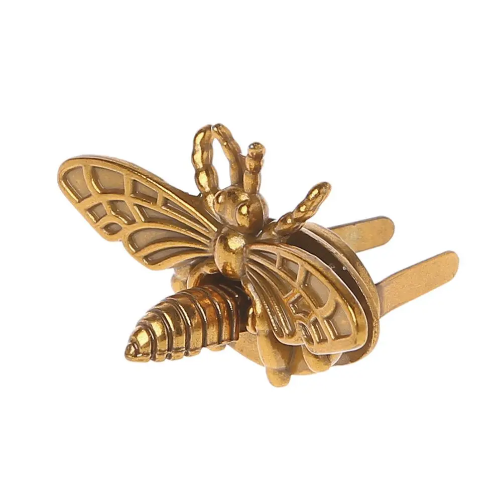 Hot 2 Colors Fashion New Bee Shape Clasp Turn Lock Metal Hardware For DIY Handbag Shoulder Bag Purse
