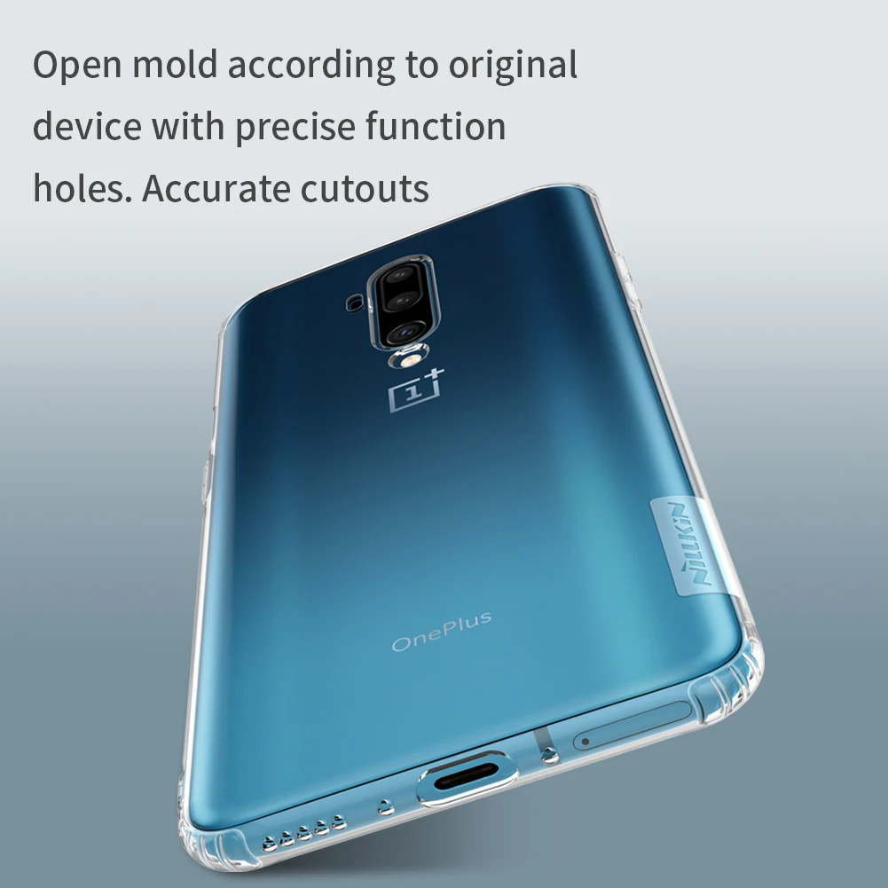 Чехол для Oneplus 7T Pro Чехол для Oneplus 7 Pro чехол s Nillkin мягкий силиконовый TPU Прозрачный чехол для телефона для One Plus 7T 7 Pro оболочка Funda