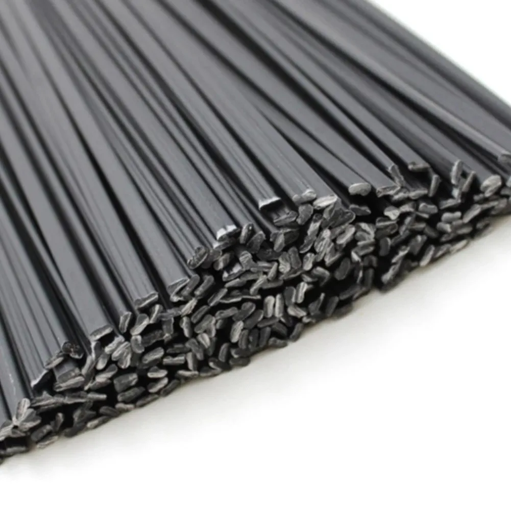 

50PCS Black PP Plastic Welding Rods 250mm Welding Rods For Car Bumper Repairing Hot Air Welder Machine Gun Sticks Welder Tools