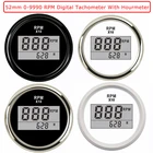 Тахометр цифровой, 2 дюйма, 52 мм, 0-9990 обмин, 9-32 В