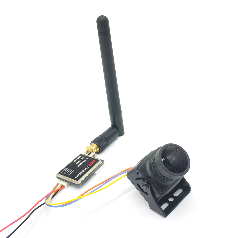 Новый TS5823Pro Fpv костюм 5 8G 40CH 600 мВт передатчик + FPV комбинированная система 1200TVL