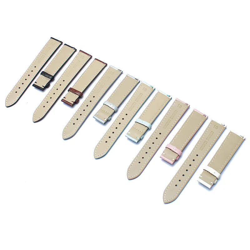 Genuine Leather Strap For Garmin Vivoactive 3 4 Venu Bracelet Replace For vivomove HR/Forerunner 645 245 Wristband