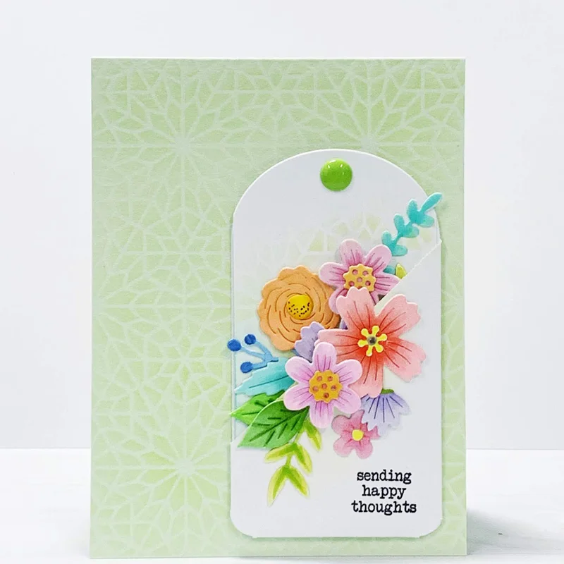 Красивые коробки с цветами и листьями карманная форма рамка металлические