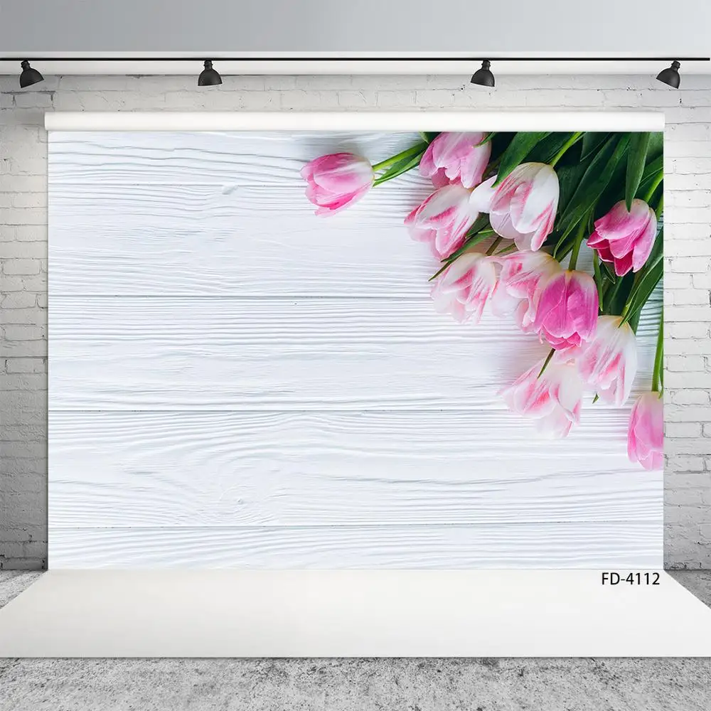 Фон для студийной фотосъемки с изображением питомцев и цветов | Электроника