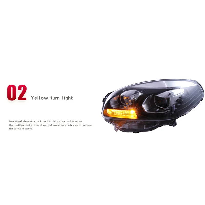 Новый модифицированный светодиодный налобный фонарь Baificar в сборе абажур на руль