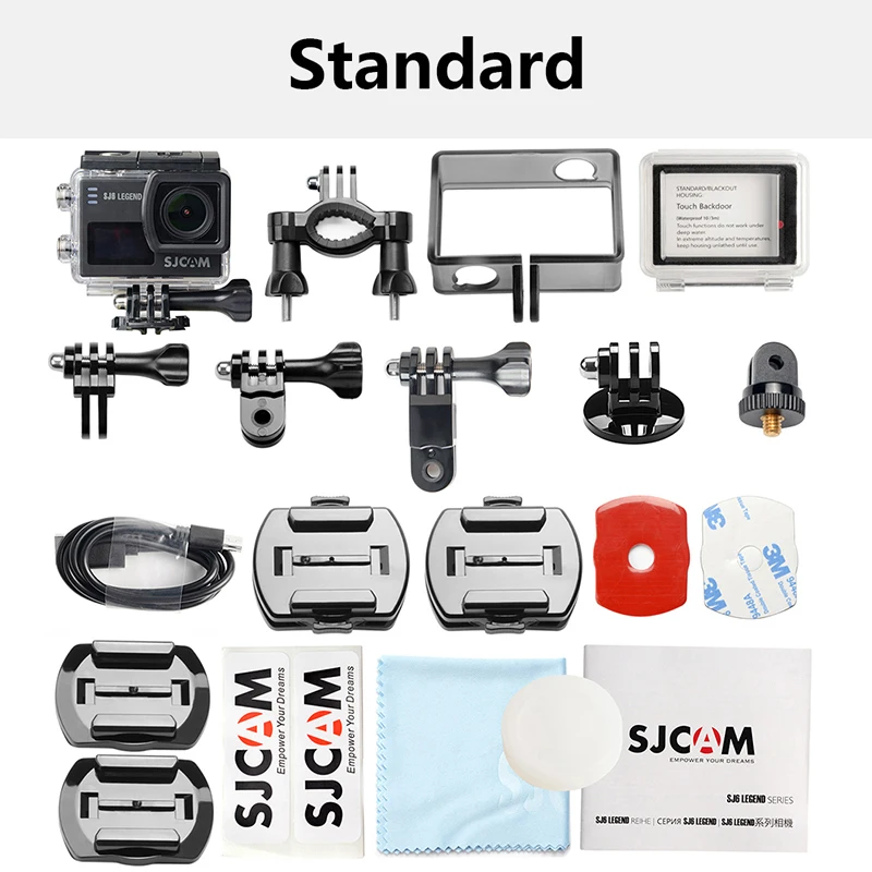 Оригинальная Спортивная Экшн-камера SJCAM SJ6 Legend 4K Wifi 30M водонепроницаемый ультра HD 2