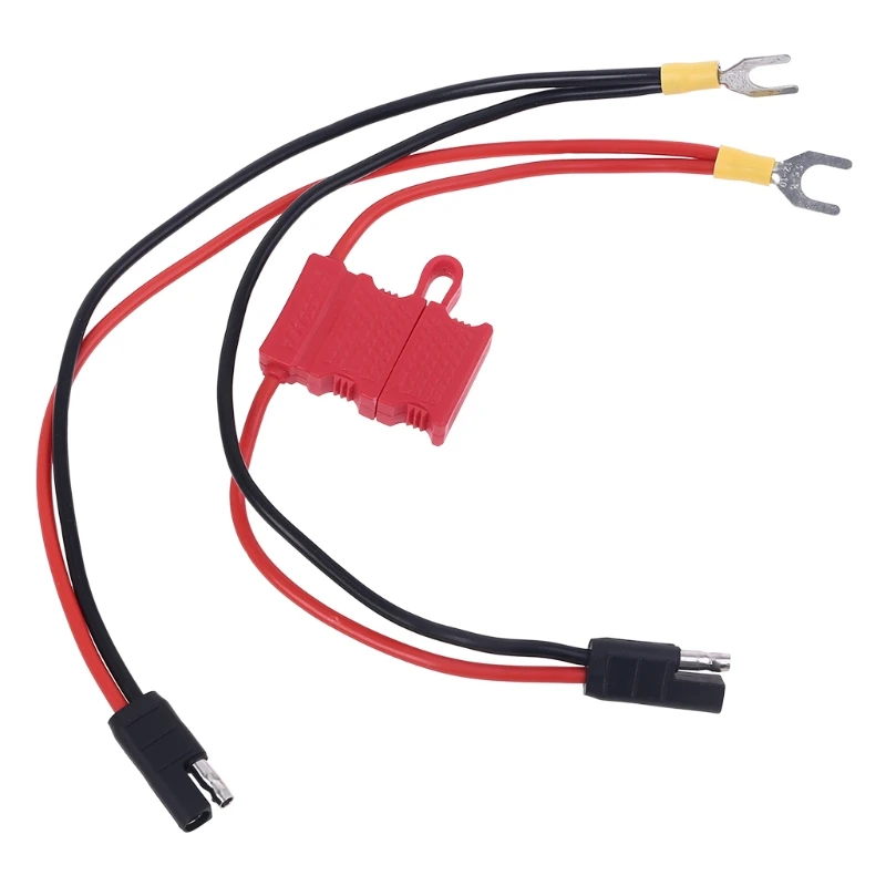 

2-In-1 Power Cable Cord For Motorola Repeater Mobile Radio GM360 GM338 With Fuse H05A