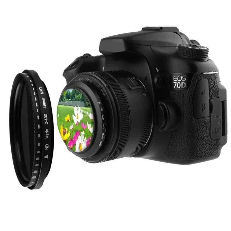 ALLOYSEED крышка объектива Фейдер переменный фильтр ND регулируемый от ND2 до ND400