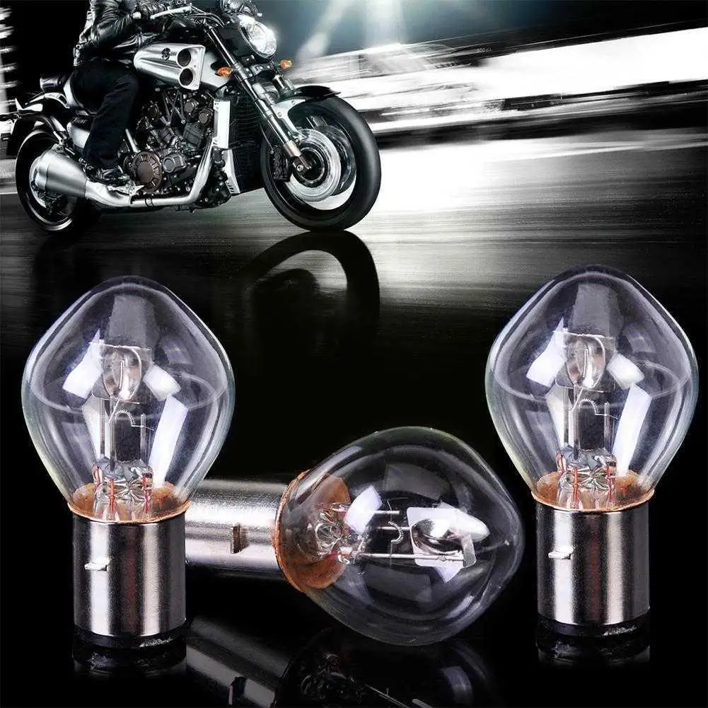 

Motorcycle Halogen Lamp Headlight Bulb B35 12V35/35W Light Clear BA20D I1Z3