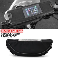 motorcycle waterproof bag storage handlebar bag travel tool bag for bmw r100 r100cs r100gs r100r r100rs r100rt r100s r100t r 100