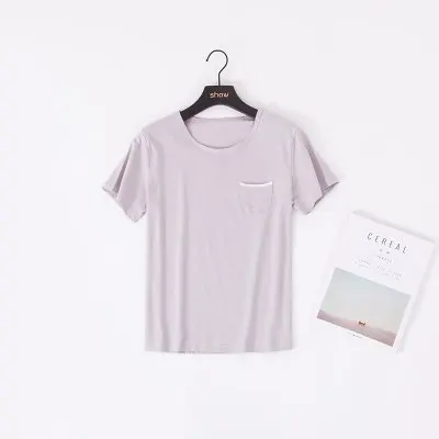 

Tops T Shirt Women beige Short Sleeve lvory Tshirt Women Cotton