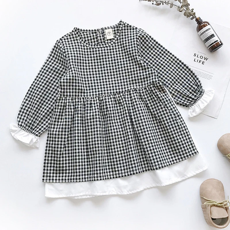 Sodawn/осеннее платье для девочек повседневная одежда маленьких вечерние платья в