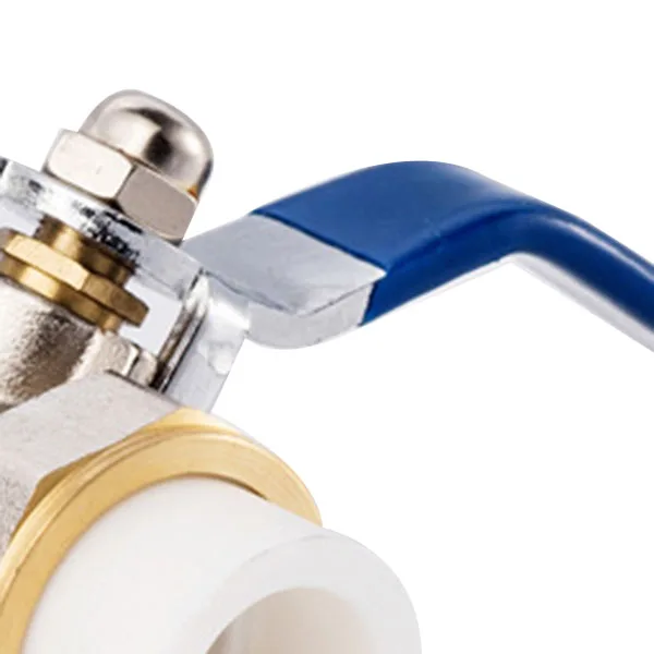 Горячая Распродажа латунный полипропиленовый шаровой клапан термоплавкий