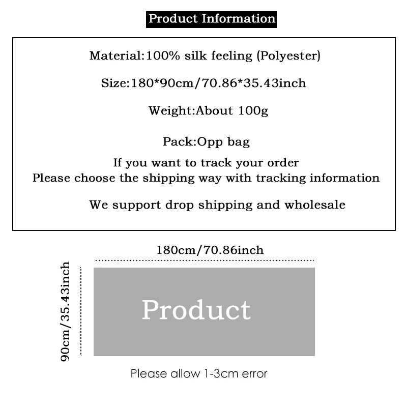 

Lady Large Pashmina Long Foulard Bandana Lady Winter Scarves Dot Print Silk Scarf Women Brand Designer Chain Shawl Wrap