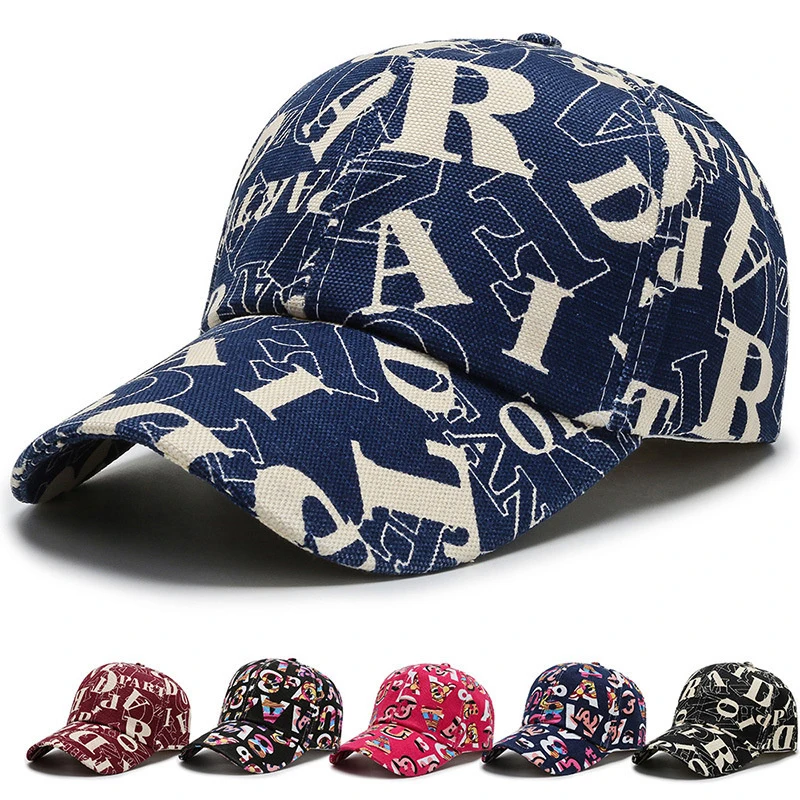 

2021New Baseball Caps Women Men Summer Letter Print HipHop Hat Gorras Hombre Snapback Bonnet Outdoor Sport Visor Casquette Femme