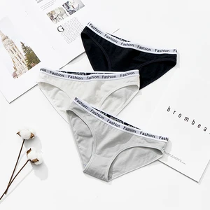 Женское нижнее белье, трусики, хлопковые трусы, женское нижнее белье, мягкие трусики для девочек, спортивное модное нижнее белье, 3 предмета, бесплатная доставка, BANNIROU