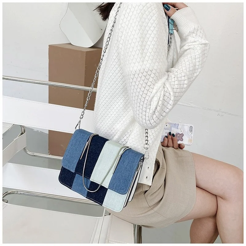 

2021 New Women's Bags New Casual Diagonal Small Square Bags Women's Fashion Shoulder Bags