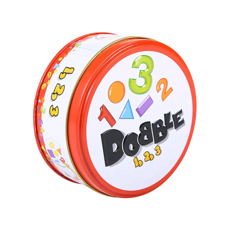 Карточная игра Spot It алфавит ABCD настольные игры праздничные Dobler английская для
