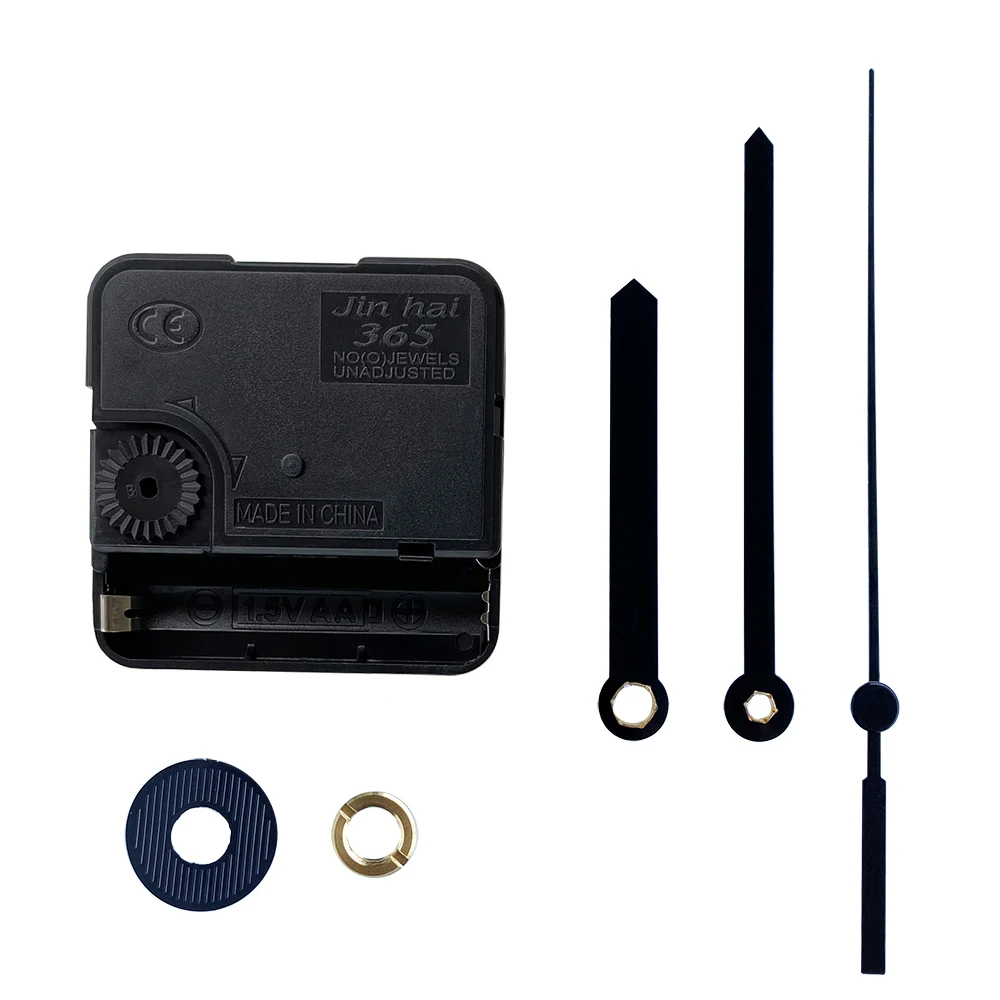 

Step 365 Plastic Wall Mechanism With Hands Accessory DIY Quartz Clock Movement