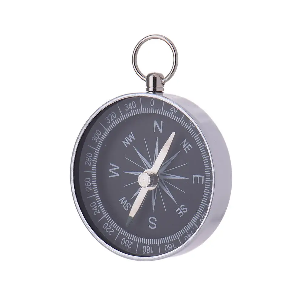 Portable Mini Precise Compass Key Ring Practical Guider for Camping Hiking North Navigation Survival Keychain Pendants | Спорт и