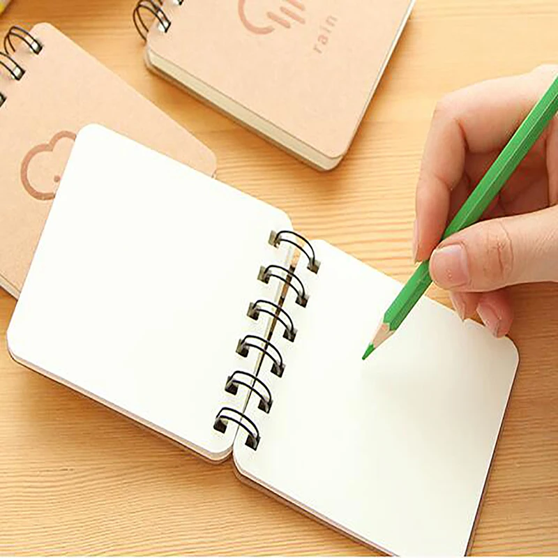 1 шт. простые Портативный прогноз погоды Южная Корея канцелярские Блокнот