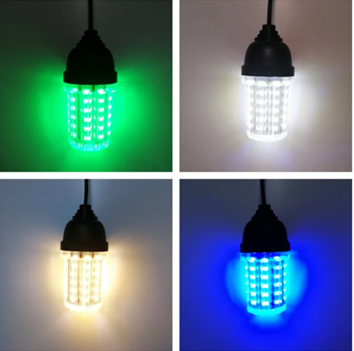 Рыбалка светильник светодиодный подводный бассейн 12V IP68 Водонепроницаемый