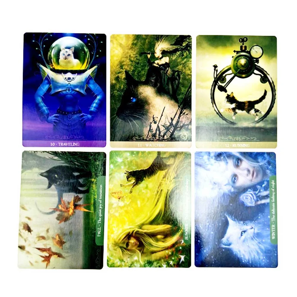 

FANTASY CATS Oracle Cards Tarot Game