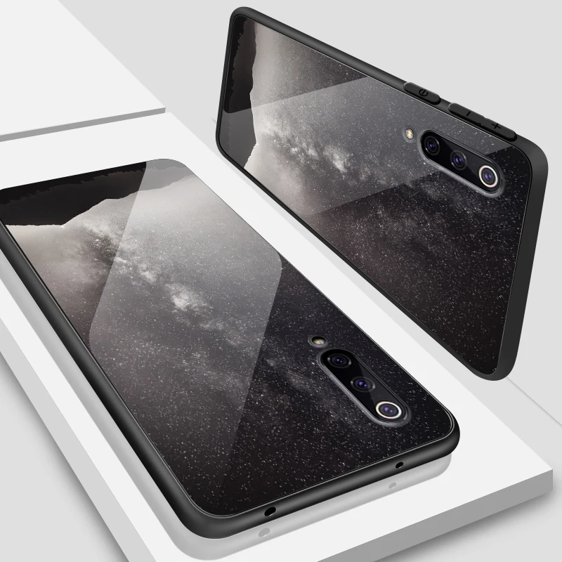 W373 Чехол из закаленного стекла для Xiaomi 5X6X8 9 SE A1 A2 Lite Мягкий чехол из ТПУ для Redmi Note 4x 5A 6 7 Pro Prime жесткий бампер чехол для телефона - Цвет: W373