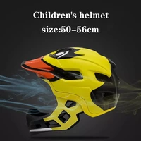 eronbros child cycling helmet detachable full face kids bike sports safety helmet children skateboarding motorcycle skating helm