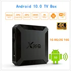 ТВ-приставка X96Q, Android 10,0, 2,4 ГГц, Wi-Fi, четырехъядерный Allwinner H313, 1 ГБ8 ГБ, 2 ГБ16 ГБ, 4K, 1080P, медиаплеер, ТВ-приставка X96 Q
