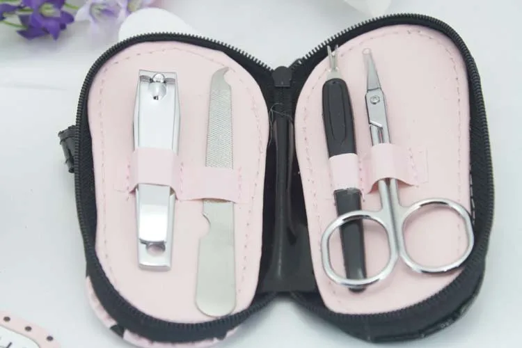 Розовый горошек флип флоп педикюрный набор с соответствующей биркой свадебный