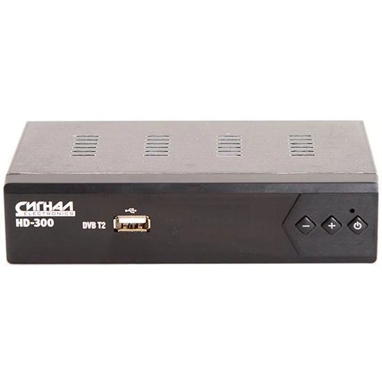 Ресивер DVB-T2 СИГНАЛ HD-300 черный (17300) | Автомобили и мотоциклы