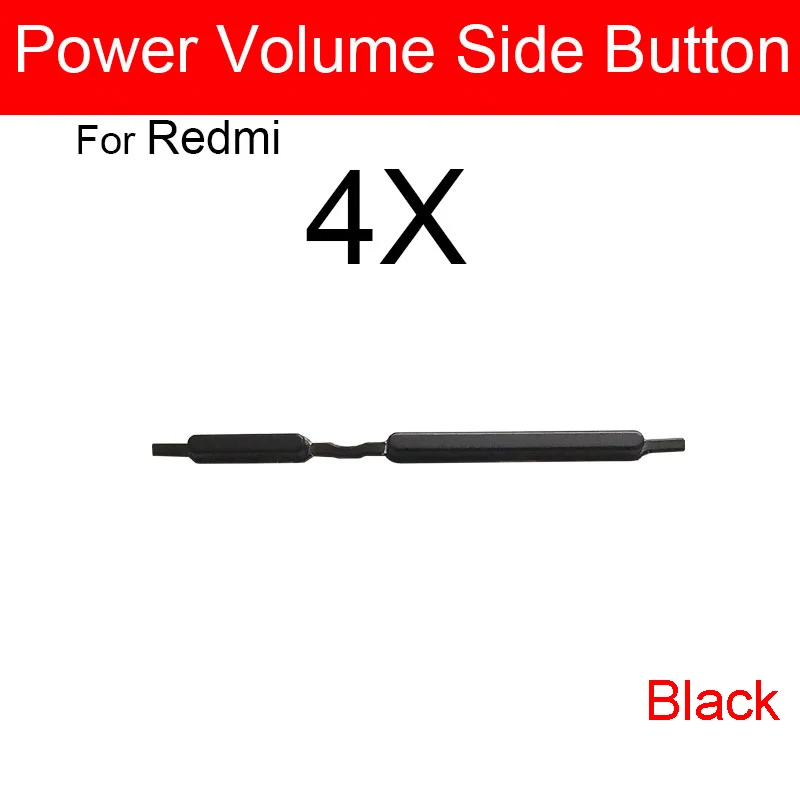 Боковая кнопка регулировки громкости для Xiaomi Redmi 3 4A 4X включения/выключения