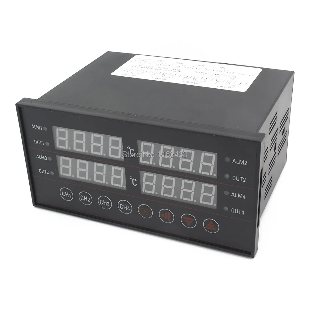Цифровой регулятор температуры XMT JK4 160*80 мм 4 канала PIDs|pid digital temperature controller|digital