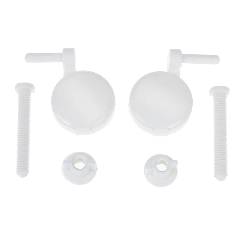 2 шт. Пластик сиденье для унитаза винты крепежные элементы подходят сиденья петли