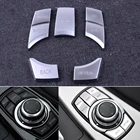 Мультимедийная кнопка из алюминиевого сплава Idrive Controler, декоративная наклейка на рамку для BMW 3, 4, 5, 6, X5, X6 серии
