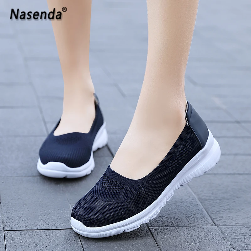 Лидер продаж Летняя женская обувь повседневная Прогулочная на плоской подошве