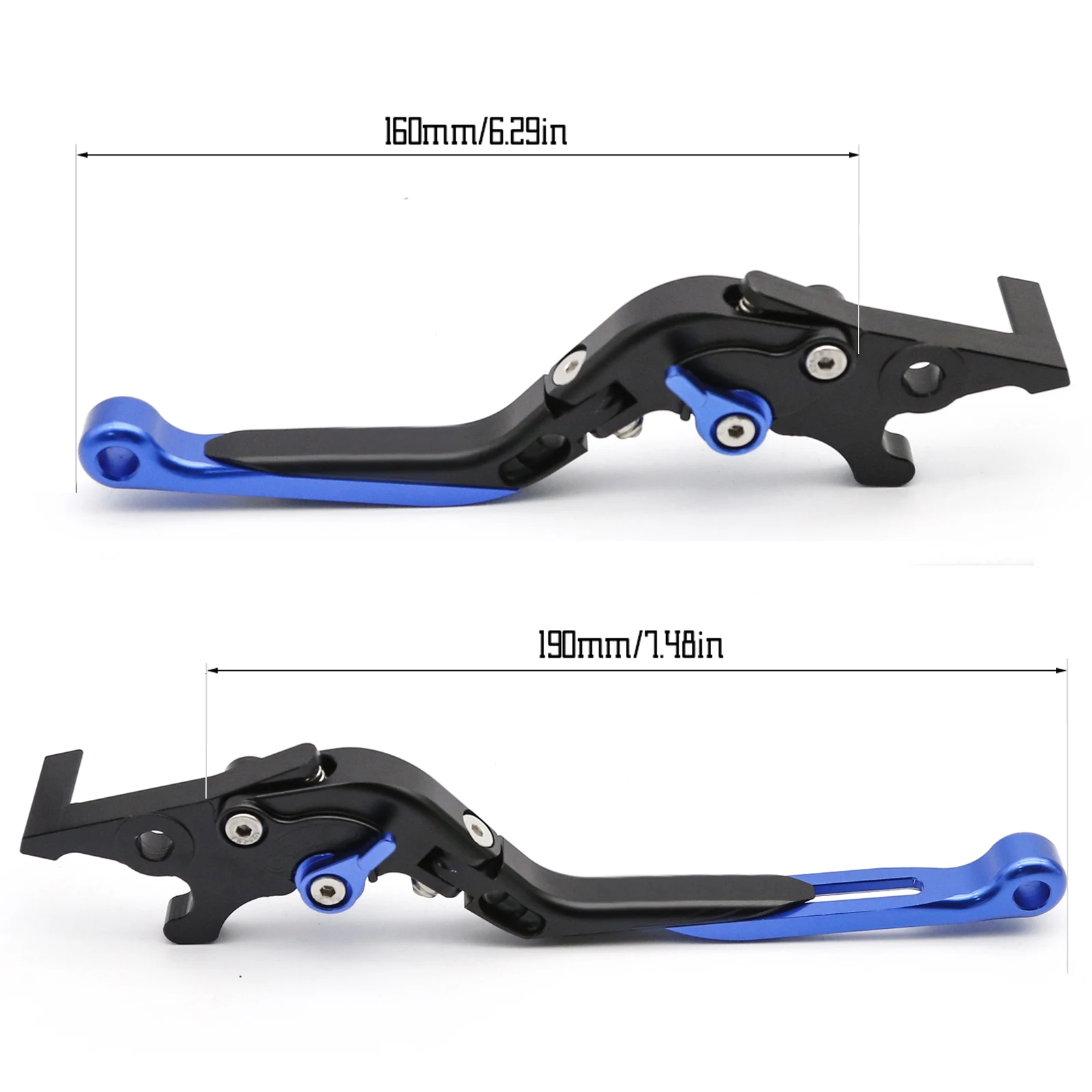 CNC мотоциклетные регулируемые алюминиевые рычаги тормозной муфты ручка для Suzuki