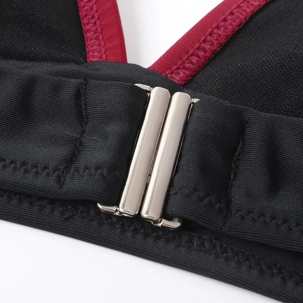 Купальник OMKAGI женское Бразильское бикини однотонное купальник с высокой талией