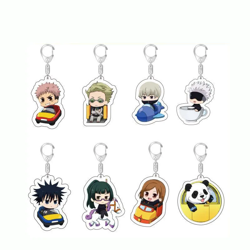 

Симпатичные Брелки для косплея, 1 шт., из акрила, подвесные брелоки