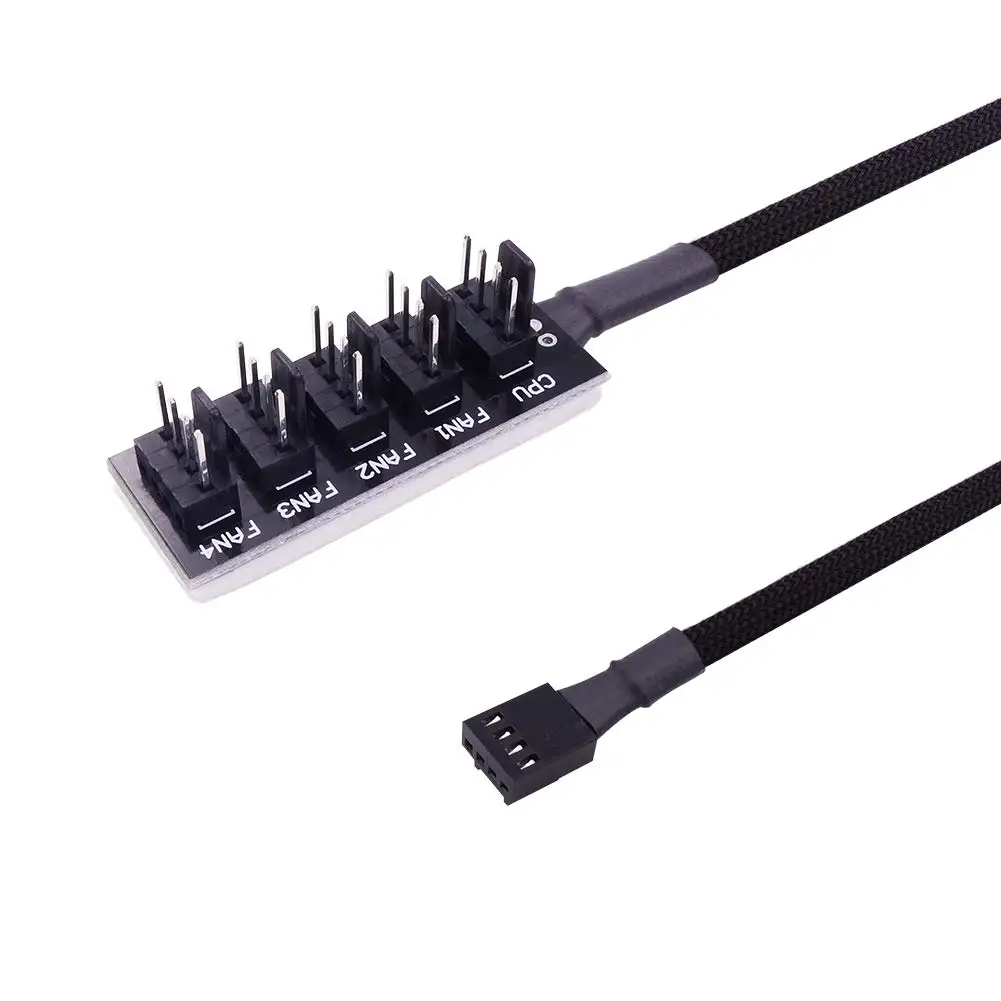 

Чехол для компьютера, Веер-концентратор One Point Five Pwm, 4-контактный кабель Sata, чехол для ПК, внутренний кабель-удлинитель