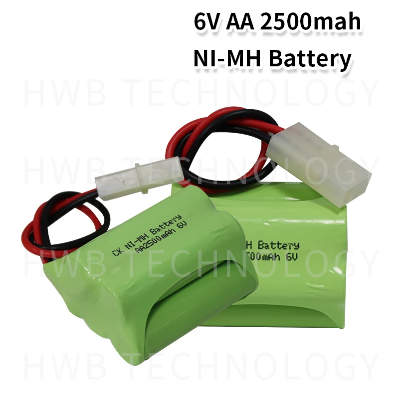 2 шт./лот KX Оригинальный Новый 6 в AA 1800 мАч Ni-MH перезаряжаемый аккумулятор с