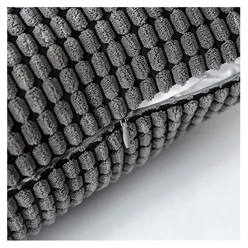 Однотонная Подушка наволочка для подушки декоративная подушка чехол постельных