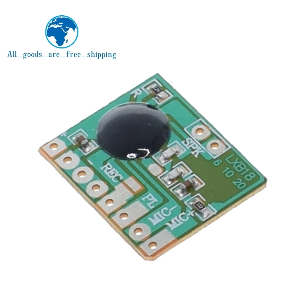 TZT ISD1806 6S звуковая записываемая микросхема IC Голосовая музыка говорящий рекордер модуль 8ohm динамик электронный подарок открытка 3-4,5 в